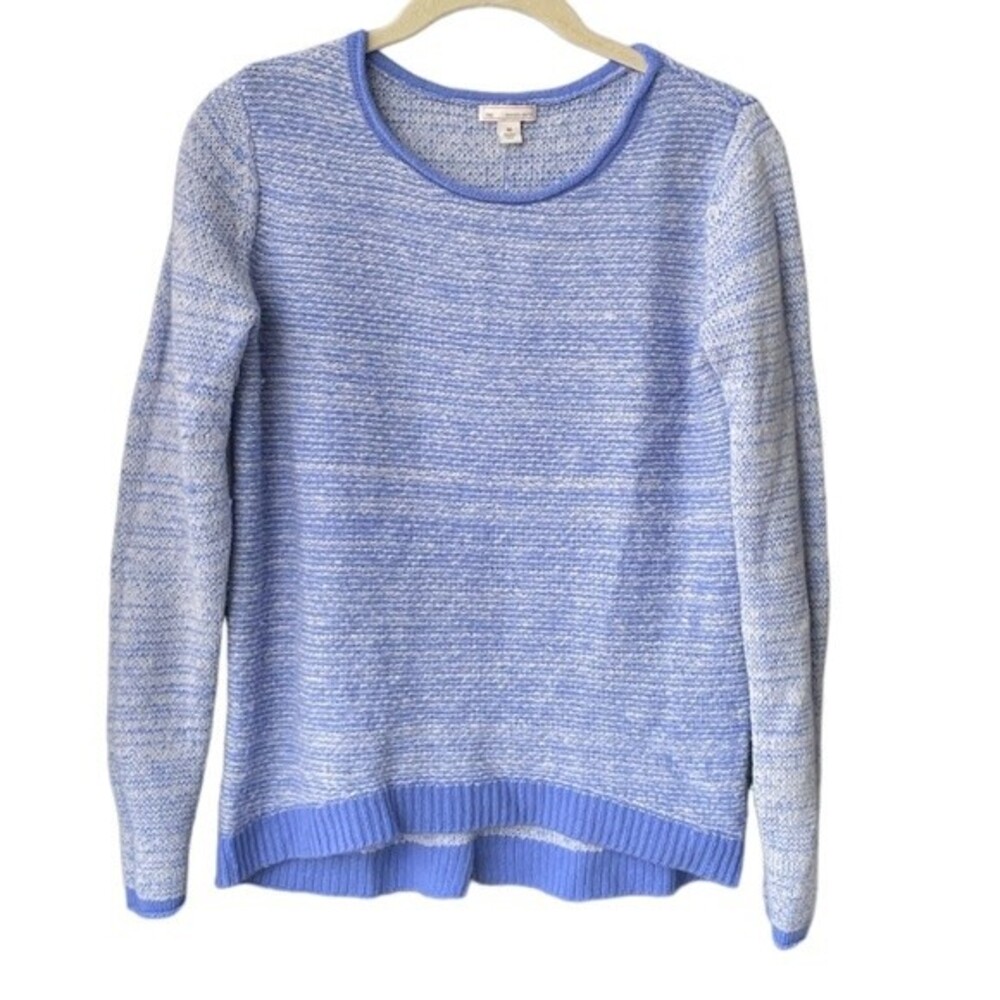Gap Blue Wool Acrylic Stripe Sweater Size XS